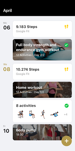 UP Fitness Screen 2