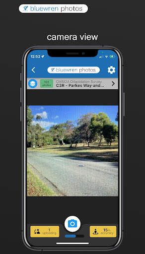 Android application Bluewren PRT screenshort