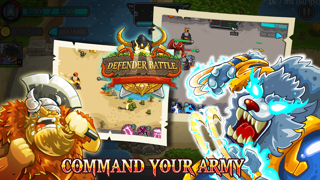 Defender Battle 1.3 APK + Mod (Unlimited money) untuk android