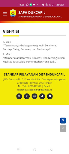 Sapa Dukcapil Grobogan Screen 3