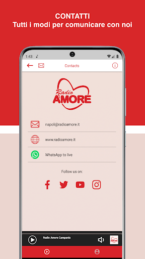 Radio Amore Campania Screen 3
