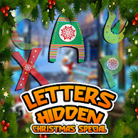 Christmas Hidden Letters  Hidden Object 100 Level