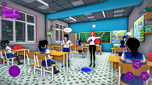 Anime Girls Life School Games.