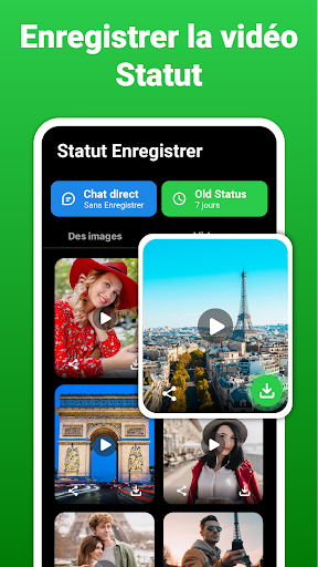 Aperçu de l'application