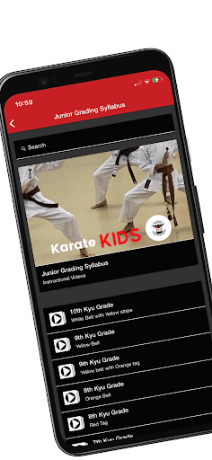 Kaishi Karate Screen 3