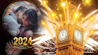 screenshot of New Year Photo Frame 2024