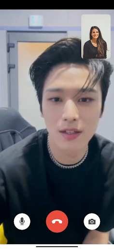 Android application The Boyz Call, Fake Video Call screenshort