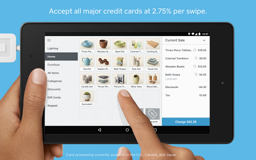 Square Point of Sale Beta 8