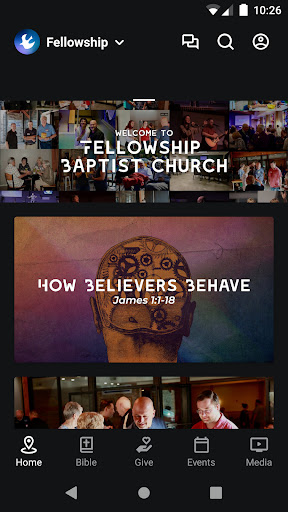 Android application Fellowship Baptist screenshort