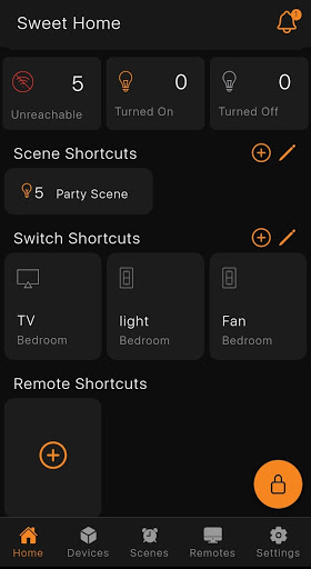 Android application INOVIC SMART CONNECT screenshort