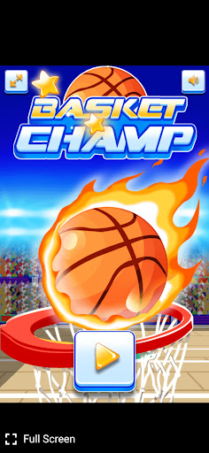 Android application Basket Champ screenshort
