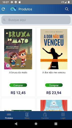 Android application Betel Editora screenshort