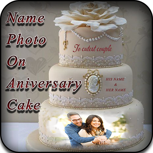 Name Photo On Anniversary Cake Appar Pa Google Play