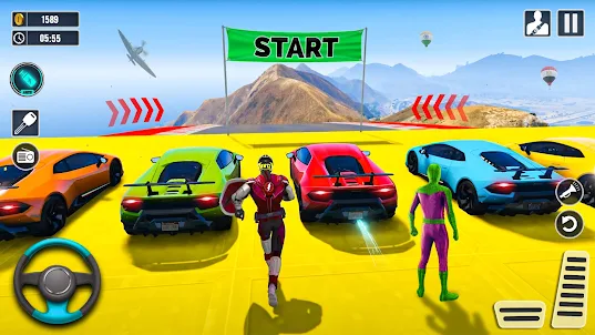 GT Car Stunt Game 3D-Car Games