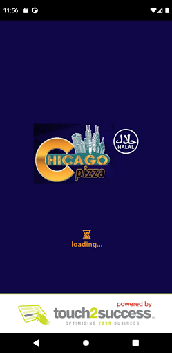 Android application Pizza Chicago screenshort