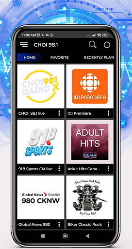 Choi 98.1 Choi Radio Canada Screen 3