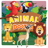 Jungle animals doctor kids games
