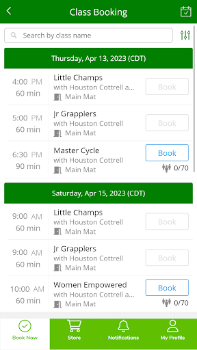 Gracie Jiu-Jitsu Madison Screen 2