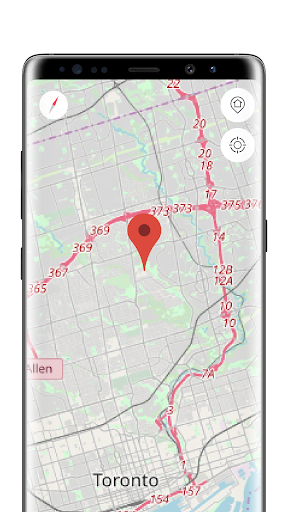 Toronto Offline Map Screen 3