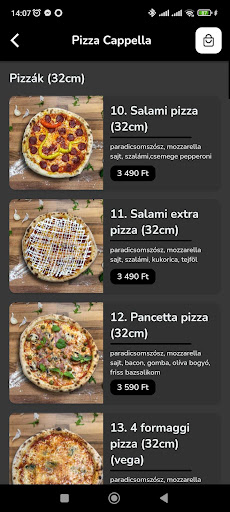 Pizza Cappella Screen 2
