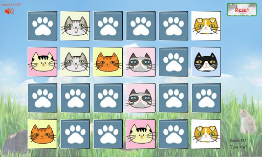Cute Cats Memory Game 2.0 Screenshot 4 - AppWisp.com