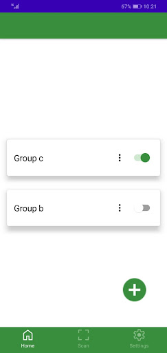 Android application QRR scanner screenshort