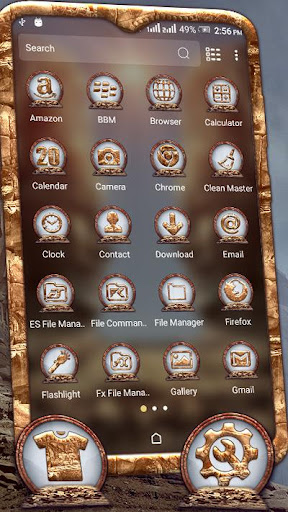 Giant Statue Launcher Theme Screen 2