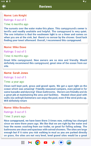 Nova Scotia Campgrounds screenshot 14