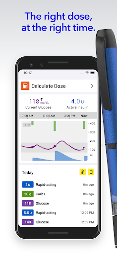 Android application InPen - Smart insulin pen screenshort