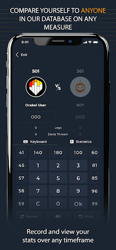 Darts Orakel Play Screen 2