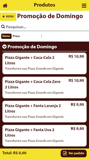Pizzaria Ponto de Encontro Screen 2