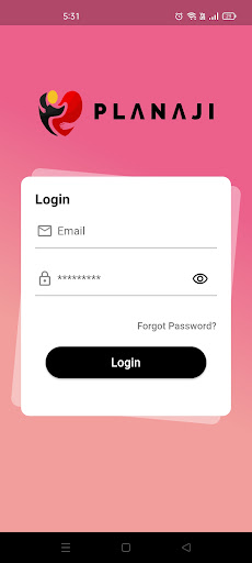 Android application Planaji screenshort