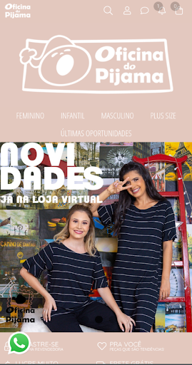 Android application Oficina do Pijama screenshort