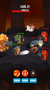 Semi Heroes 2: Endless Battle RPG Offline Game Screenshot