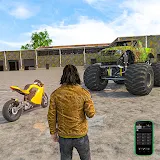 Indian Bike and Car Game 3d icon