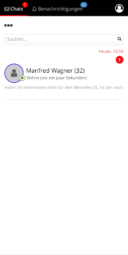 F4F Messenger Screen 2