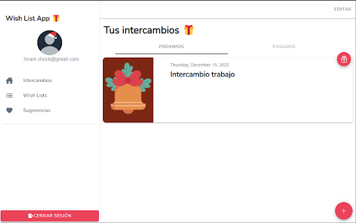 WishBox Screenshot