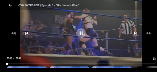 Screenshot of OVW WRESTLING