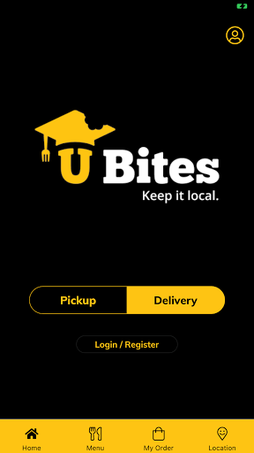Android application U-Bites screenshort