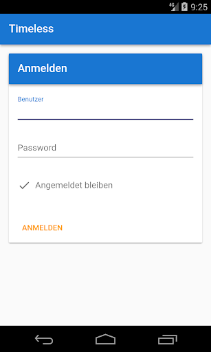 Android application InSitu Check-in screenshort