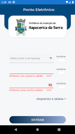 Ponto eletrônico Itapecerica Screen 2