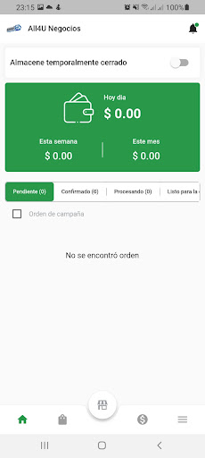 All4U Negocios. Screen 2
