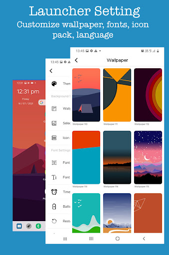 Screenshot of Mac OS Style Launcher -Desktop