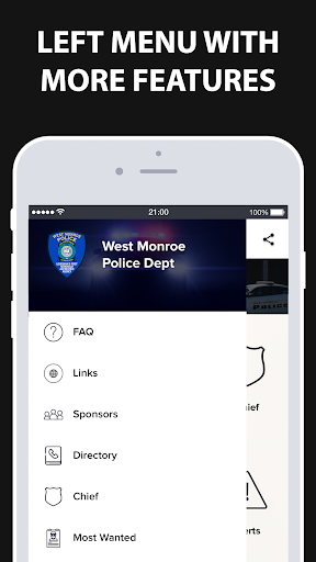 West Monroe Police Department Screen 3