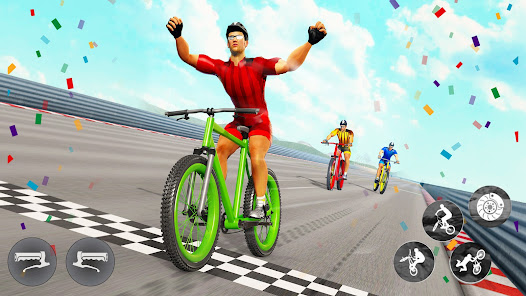 BMX Cycle Racing Bicycle Stunt  screenshots 13