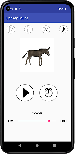 Android application Donkey Sound screenshort