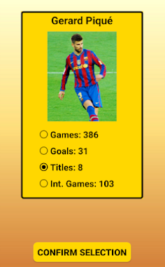 Primera División Top Trumps - Screenshot 2