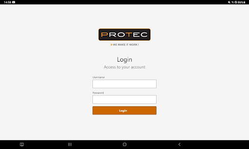 Android application PROTEC Facility Solutions screenshort