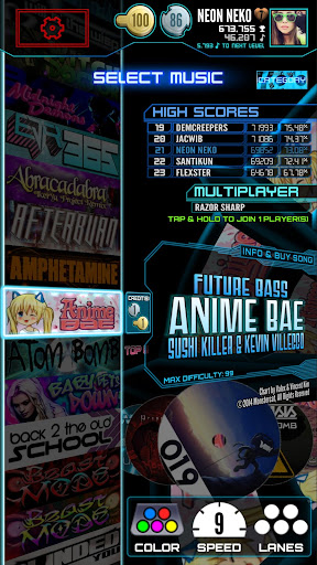 Neon FM™ — Arcade Rhythm Game  screenshots 4