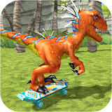 Jurassic Dino Raptor Skate icon
